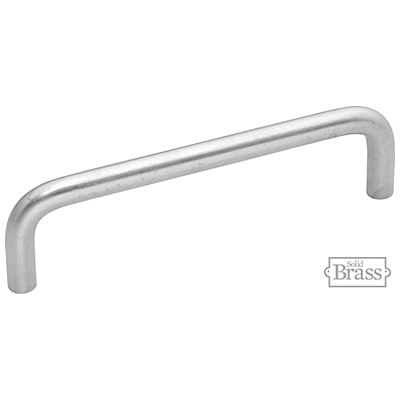 Keeler PW355-26D Wire Pulls Collection Pull 4 Inch Center to Center Satin Chrome Finish